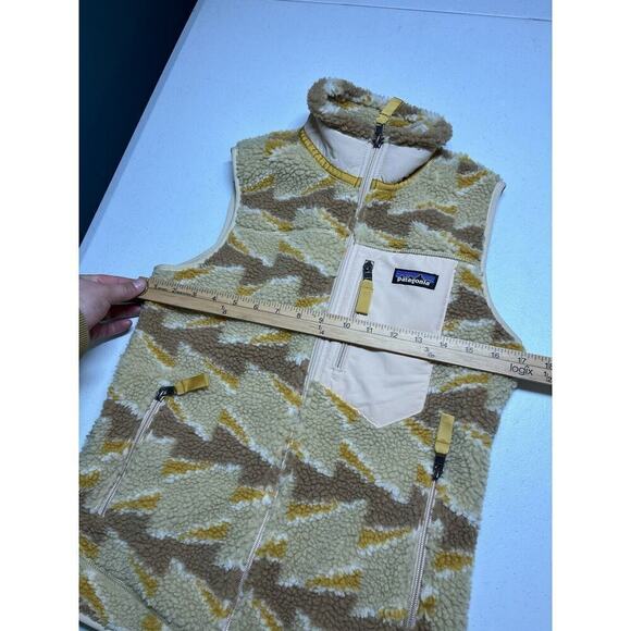 PATAGONIA Take Root Natural Classic Retro-X Fleece Vest Size XS - Picture 2 of 6